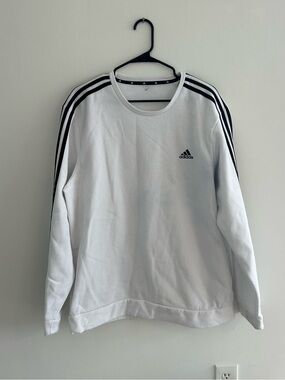 Adidas White Sweater